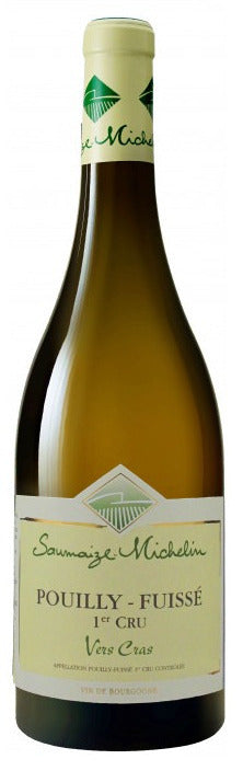 Domaine Saumaize-Michelin Pouilly-Fuisse Vers Cras Premier Cru 2023  Front Bottle Shot