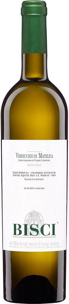 Bisci Verdicchio di Matelica 2023  Front Bottle Shot