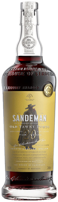 Sandeman 20 Year Old Tawny  Front Bottle Shot
