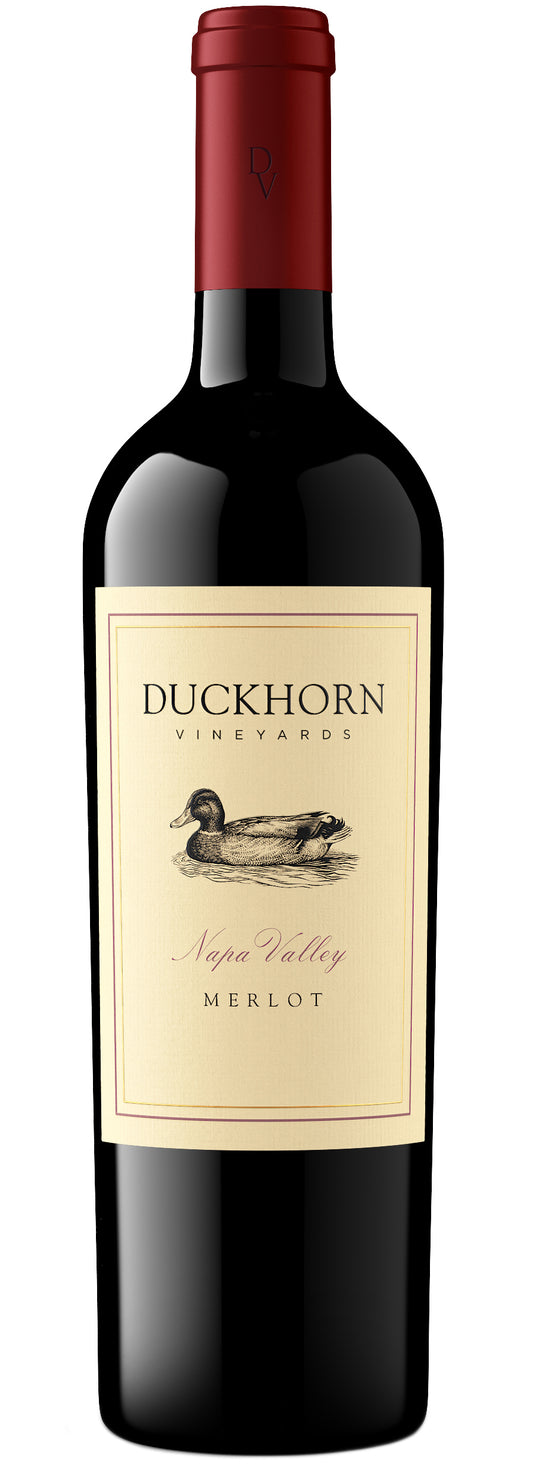 Duckhorn Napa Valley Merlot 2022  Front Bottle Shot