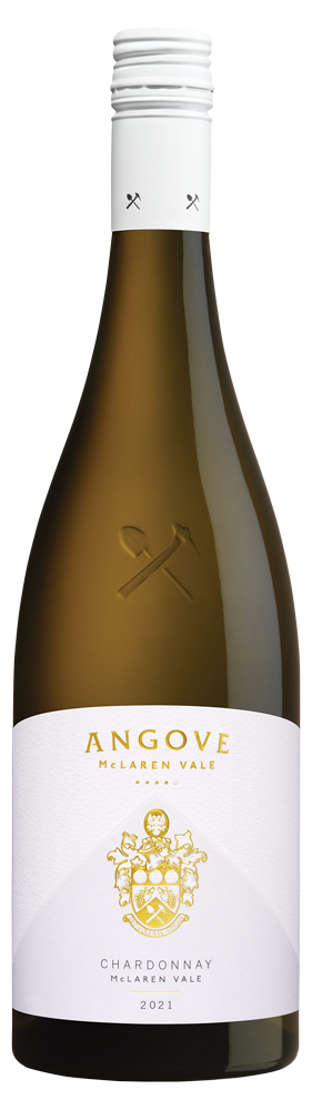 Angove Family Winemakers Family Crest Chardonnay 2021  Front Bottle Shot