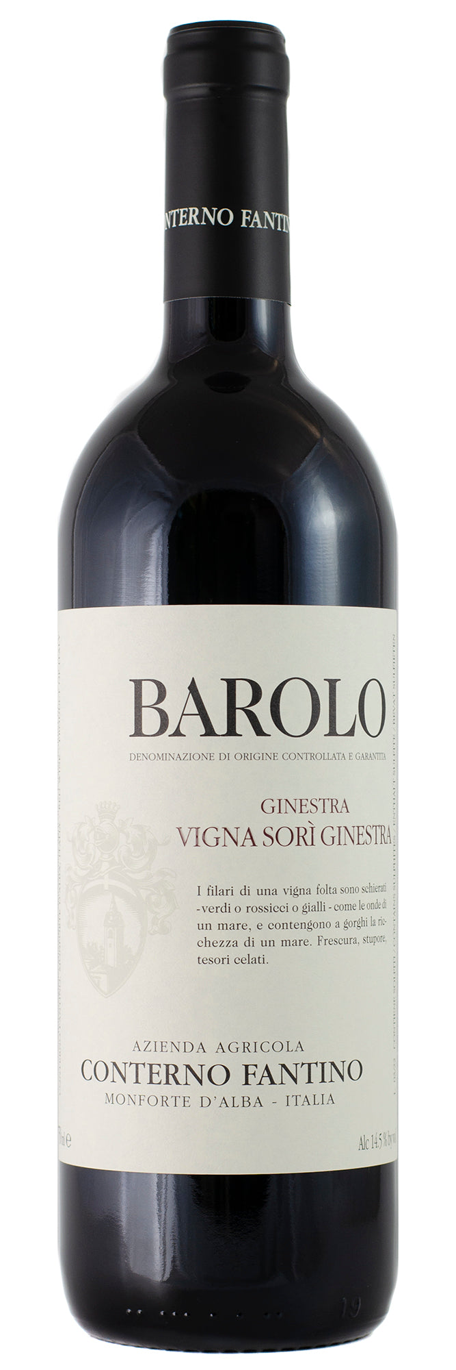 Conterno Fantino Barolo Sori Ginestra 2020  Front Bottle Shot