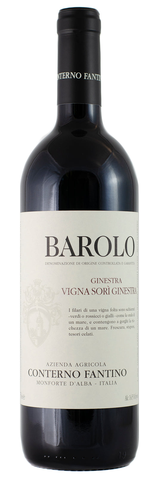 Conterno Fantino Barolo Sori Ginestra 2020  Front Bottle Shot