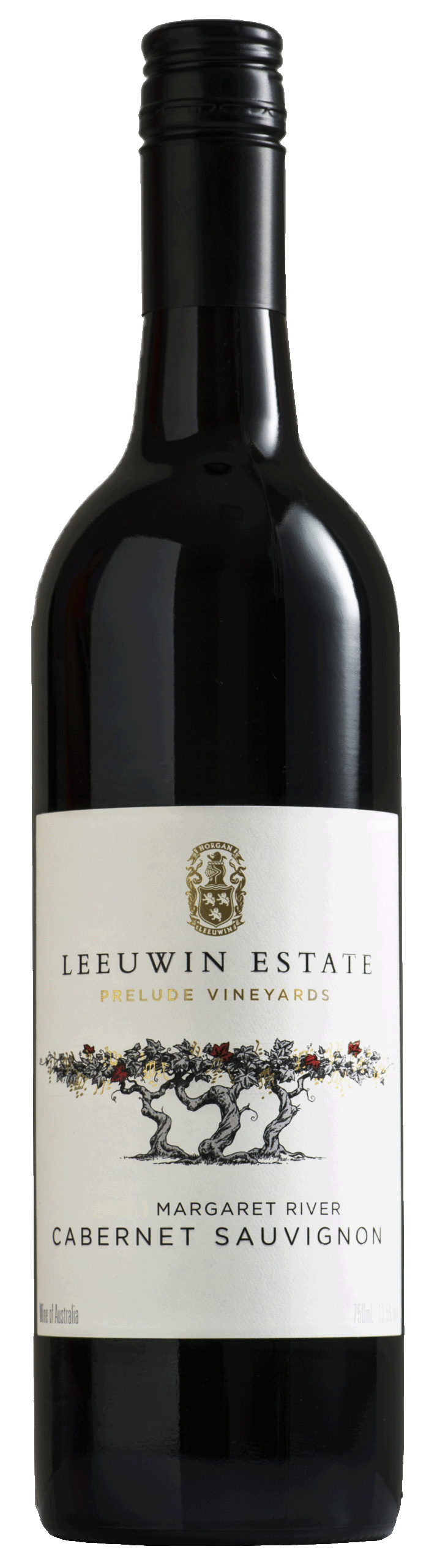 Leeuwin Estate Prelude Vineyards Cabernet Sauvignon 2021  Front Bottle Shot