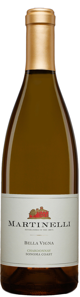 Martinelli Bella Vigna Chardonnay 2021  Front Bottle Shot