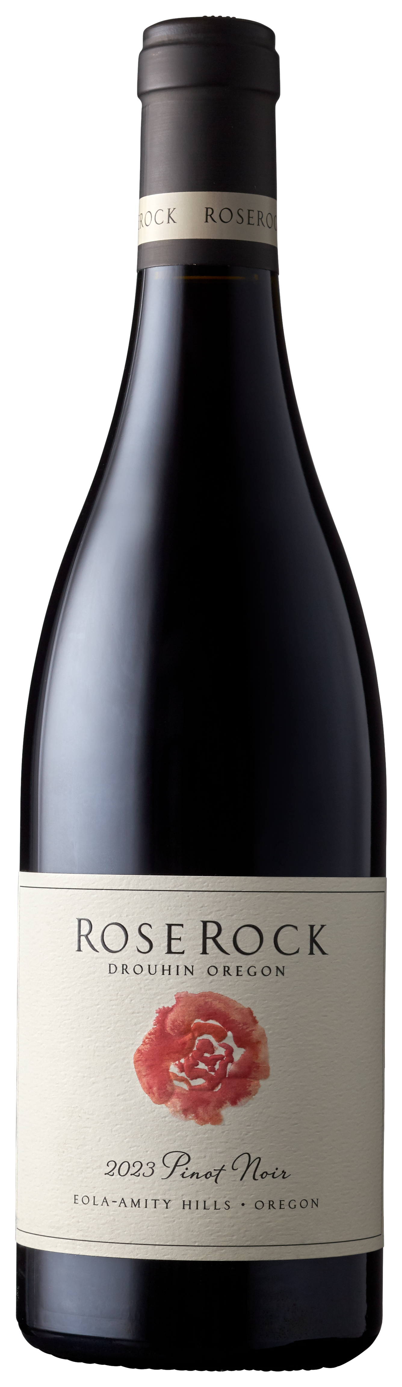 Roserock by Drouhin Oregon Eola-Amity Hills Pinot Noir 2023  Front Bottle Shot