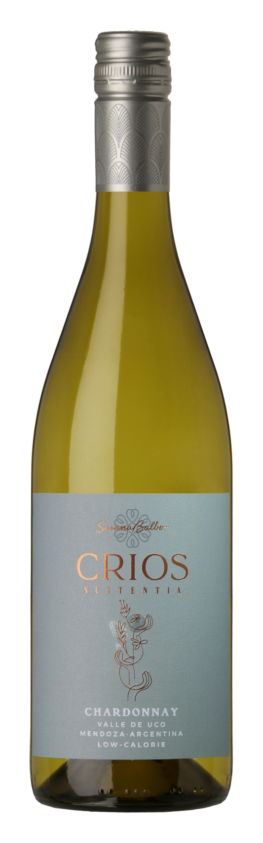 Crios de Susana Balbo Sustentia Low-Calorie Chardonnay 2022  Front Bottle Shot