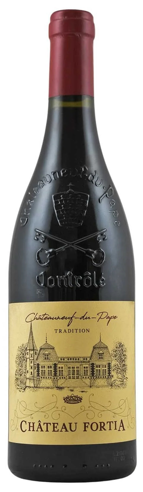 Chateau Fortia Tradition Chateauneuf-du-Pape 2020  Front Bottle Shot