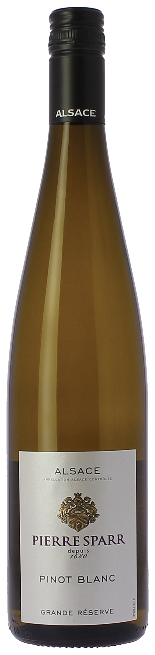 Pierre Sparr Pinot Blanc 2022  Front Bottle Shot