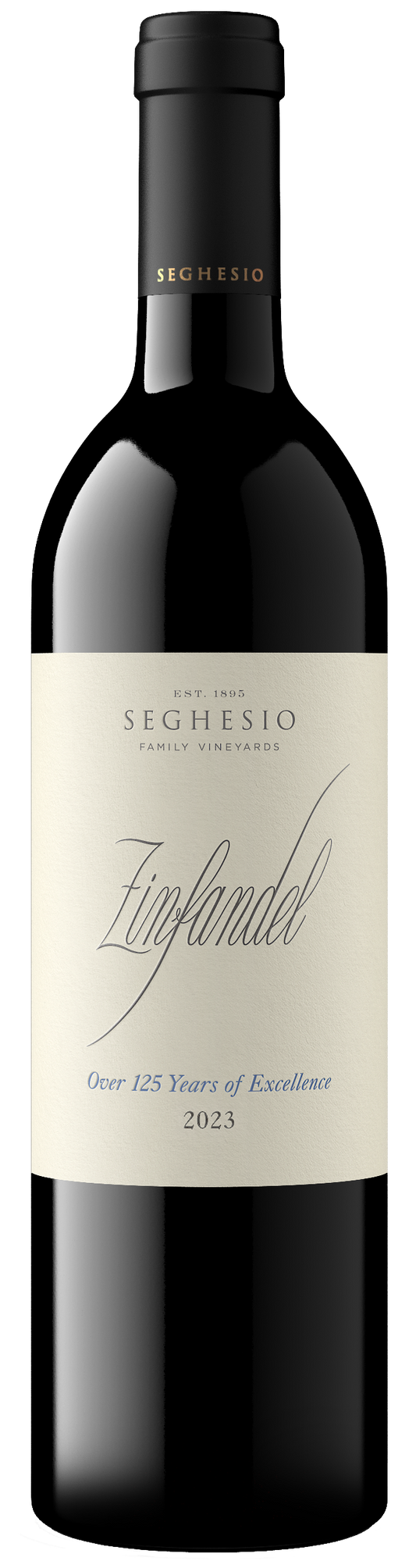 Seghesio Sonoma Zinfandel 2023  Front Bottle Shot