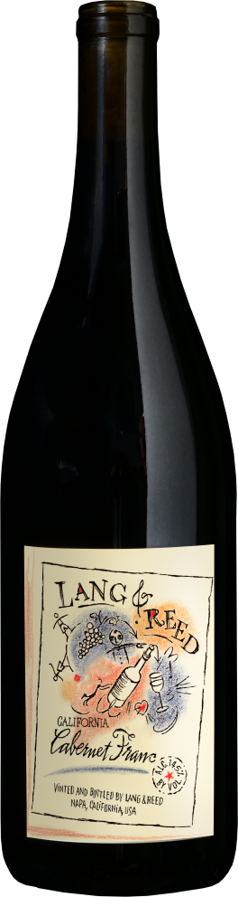 Lang & Reed Cabernet Franc 2023  Front Bottle Shot