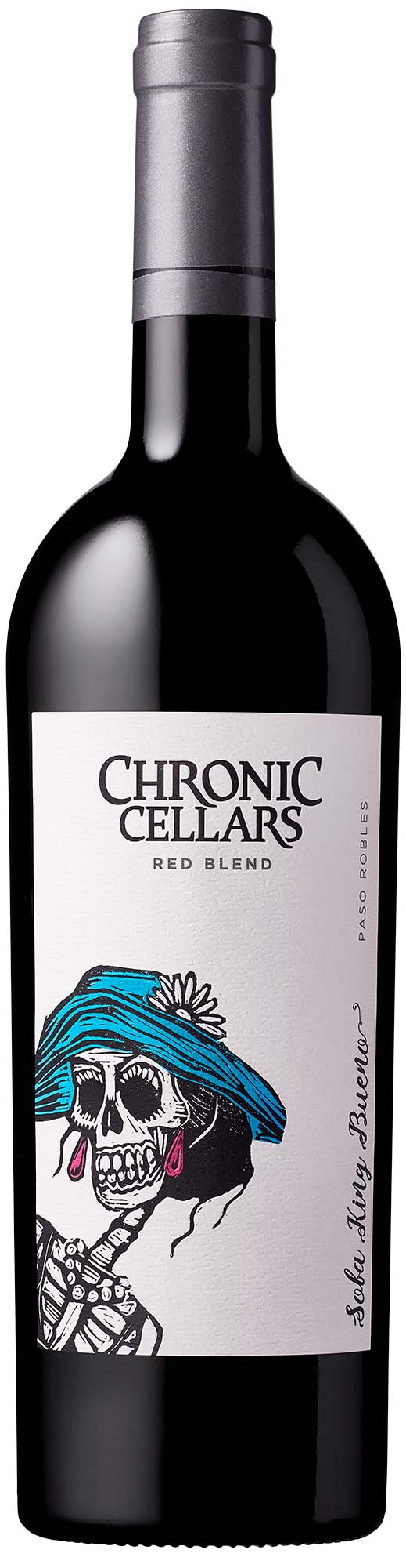 Chronic Cellars Sofa King Bueno Red Blend 2021  Front Bottle Shot