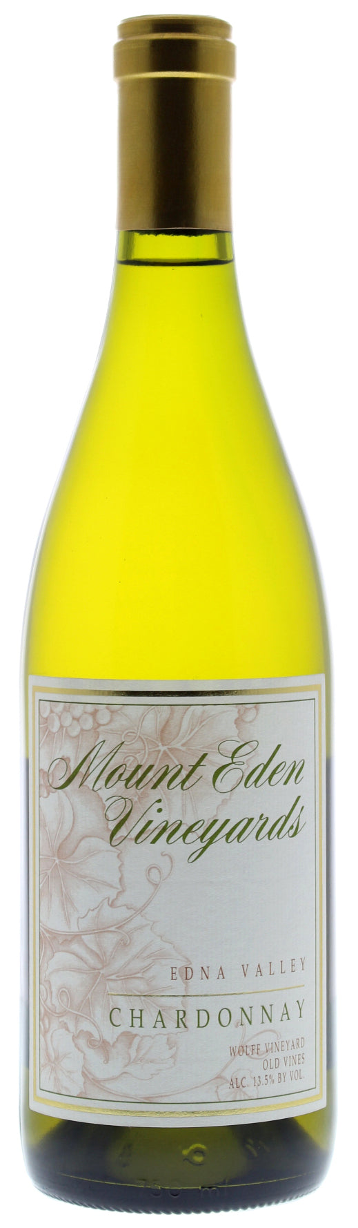 Mount Eden Vineyards Wolff Vineyard Old Vines Chardonnay 2021  Front Bottle Shot
