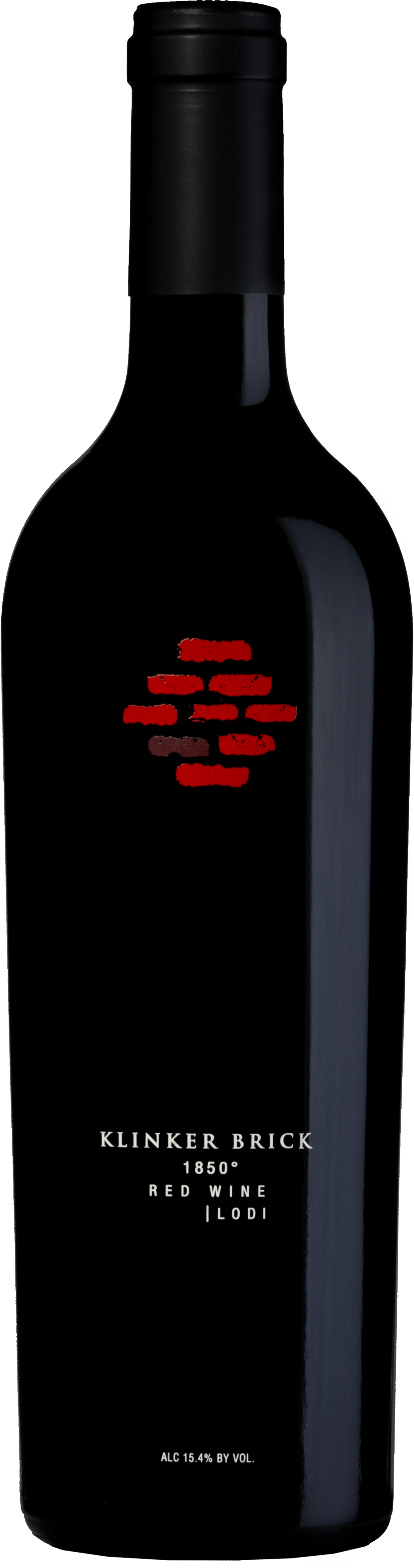 Klinker Brick 1850 Red Wine 2022  Front Bottle Shot