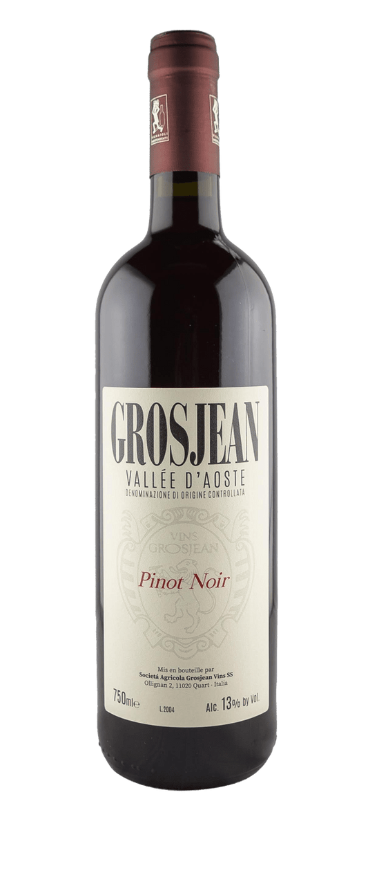 Grosjean Vallee d'Aoste Pinot Noir 2023  Front Bottle Shot