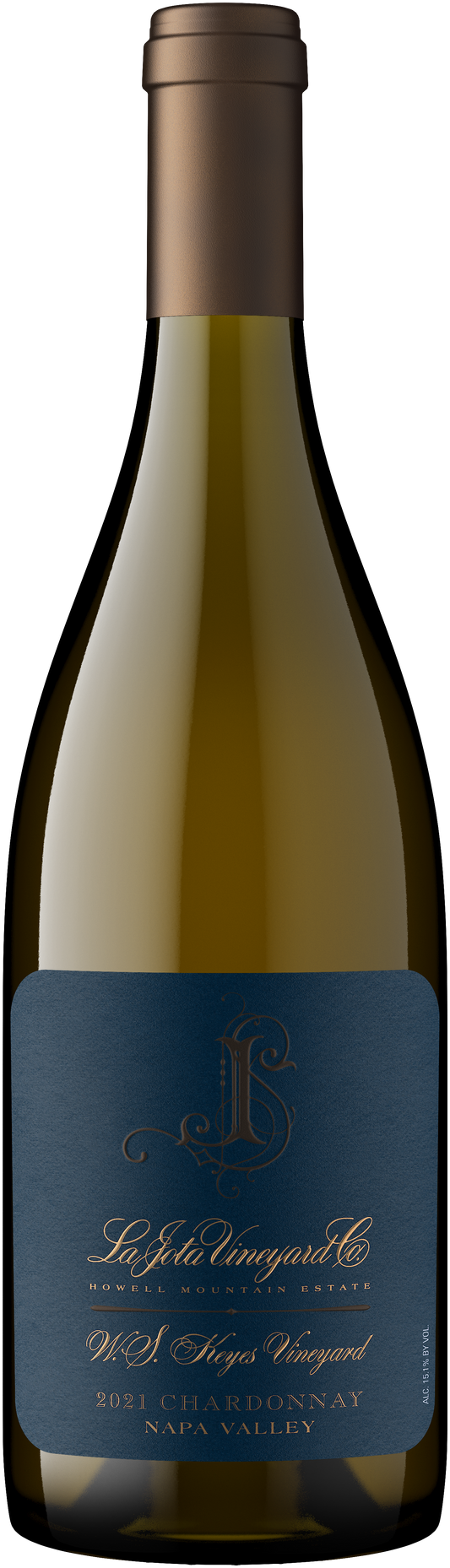 La Jota W.S. Keyes Chardonnay 2021  Front Bottle Shot