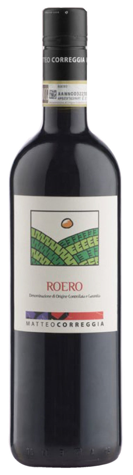 Matteo Correggia Roero Rosso 2020  Front Bottle Shot