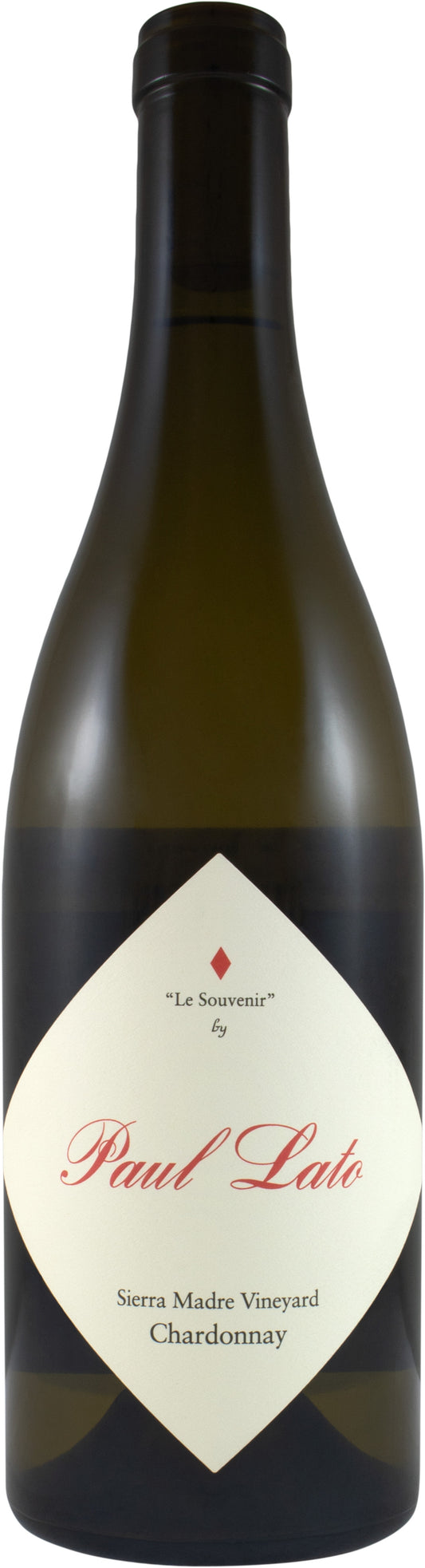 Paul Lato Le Souvenir Sierra Madre Chardonnay 2022  Front Bottle Shot