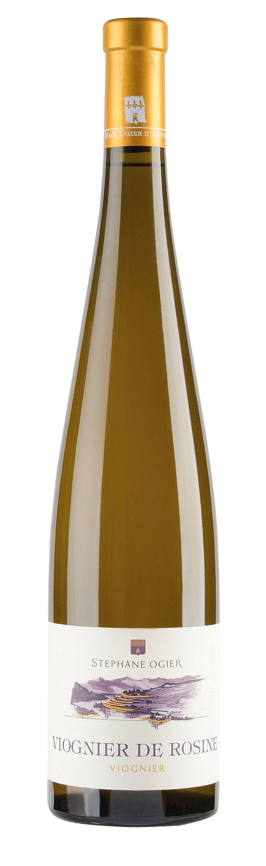 Stephane Ogier Viognier de Rosine 2019  Front Bottle Shot
