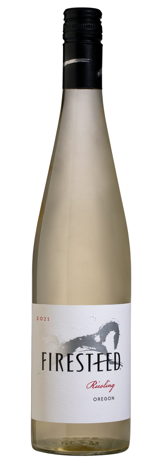 Firesteed Riesling 2021  Front Bottle Shot