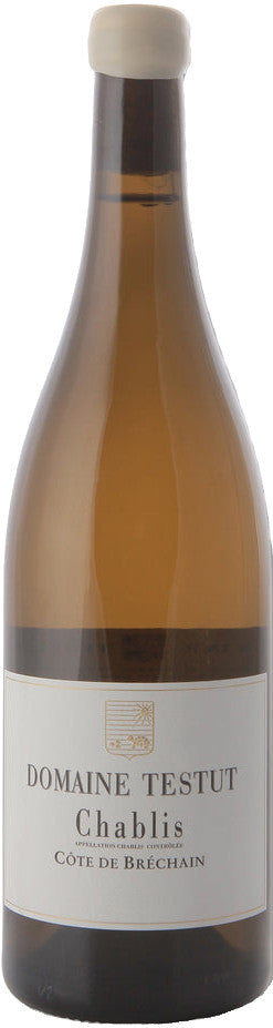 Domaine Testut Chablis Cote de Brechain 2023  Front Bottle Shot