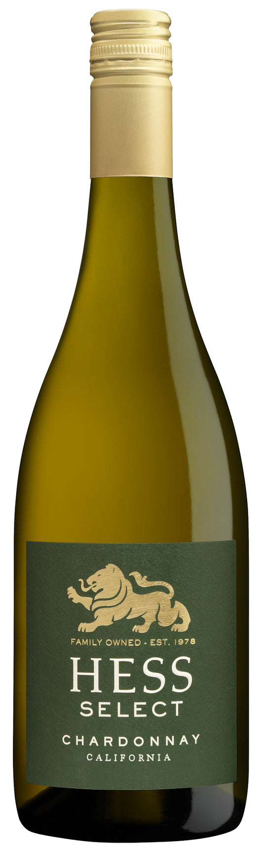 Hess Select Chardonnay 2023  Front Bottle Shot