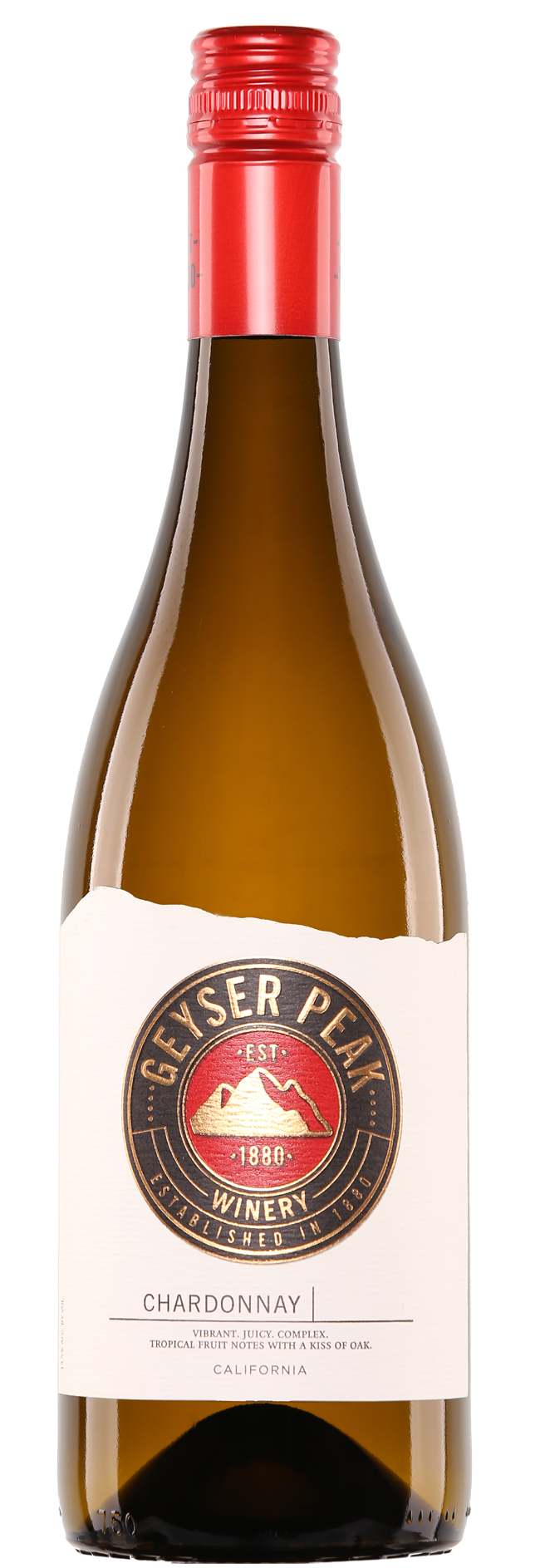 Geyser Peak Chardonnay 2022  Front Bottle Shot