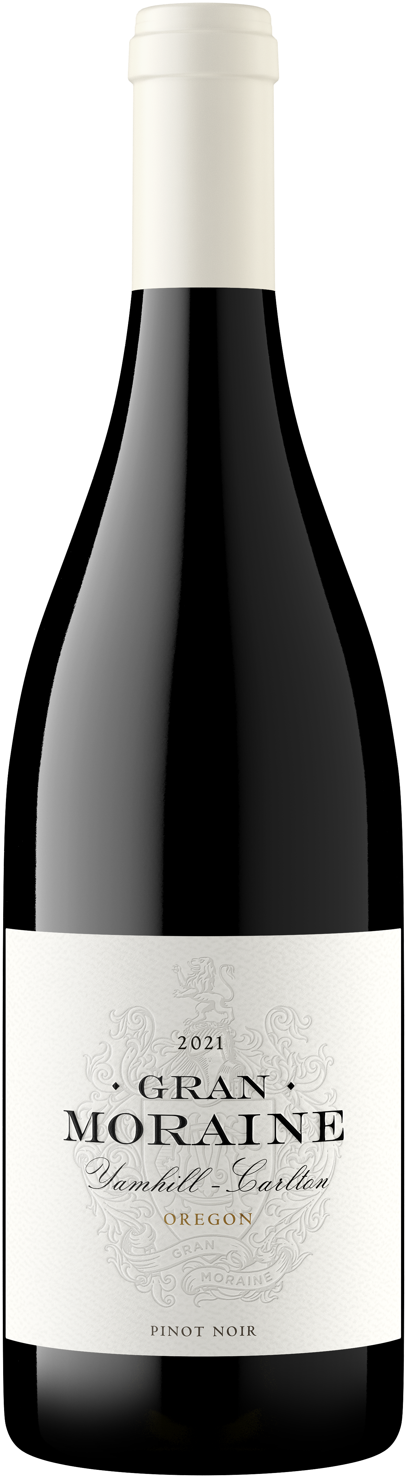 Gran Moraine Yamhill-Carlton Pinot Noir 2021  Front Bottle Shot