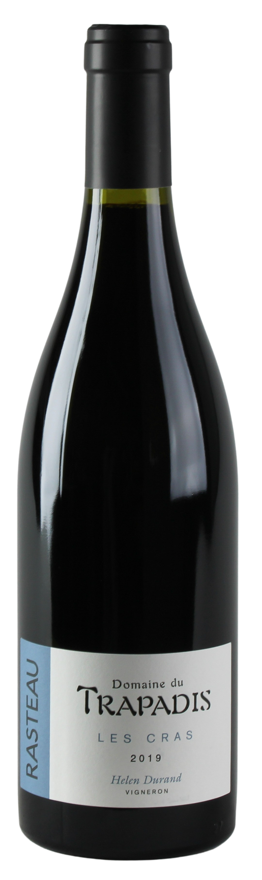 Domaine du Trapadis Rasteau Les Cras 2019  Front Bottle Shot