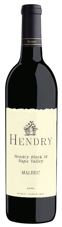 Hendry Malbec 2020  Front Bottle Shot