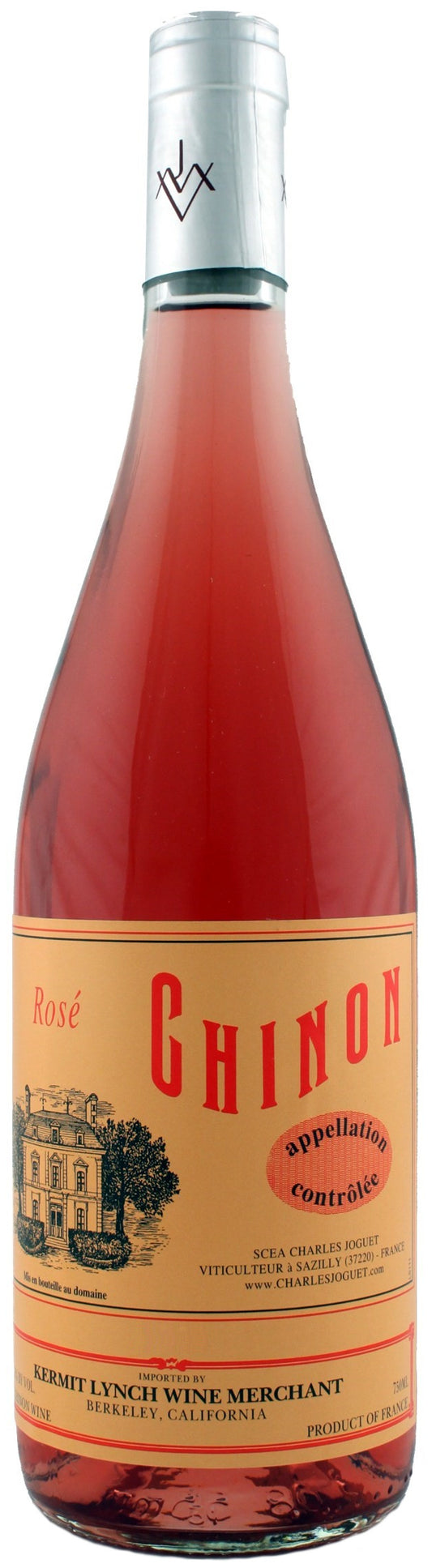Charles Joguet Chinon Rose 2022  Front Bottle Shot