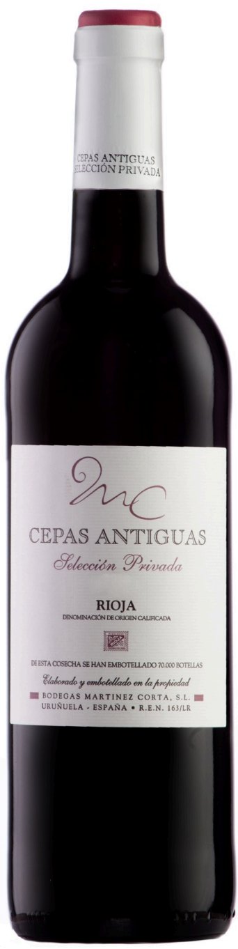 Bodegas Martinez Corta Cepas Antiguas Tinto 2018  Front Bottle Shot