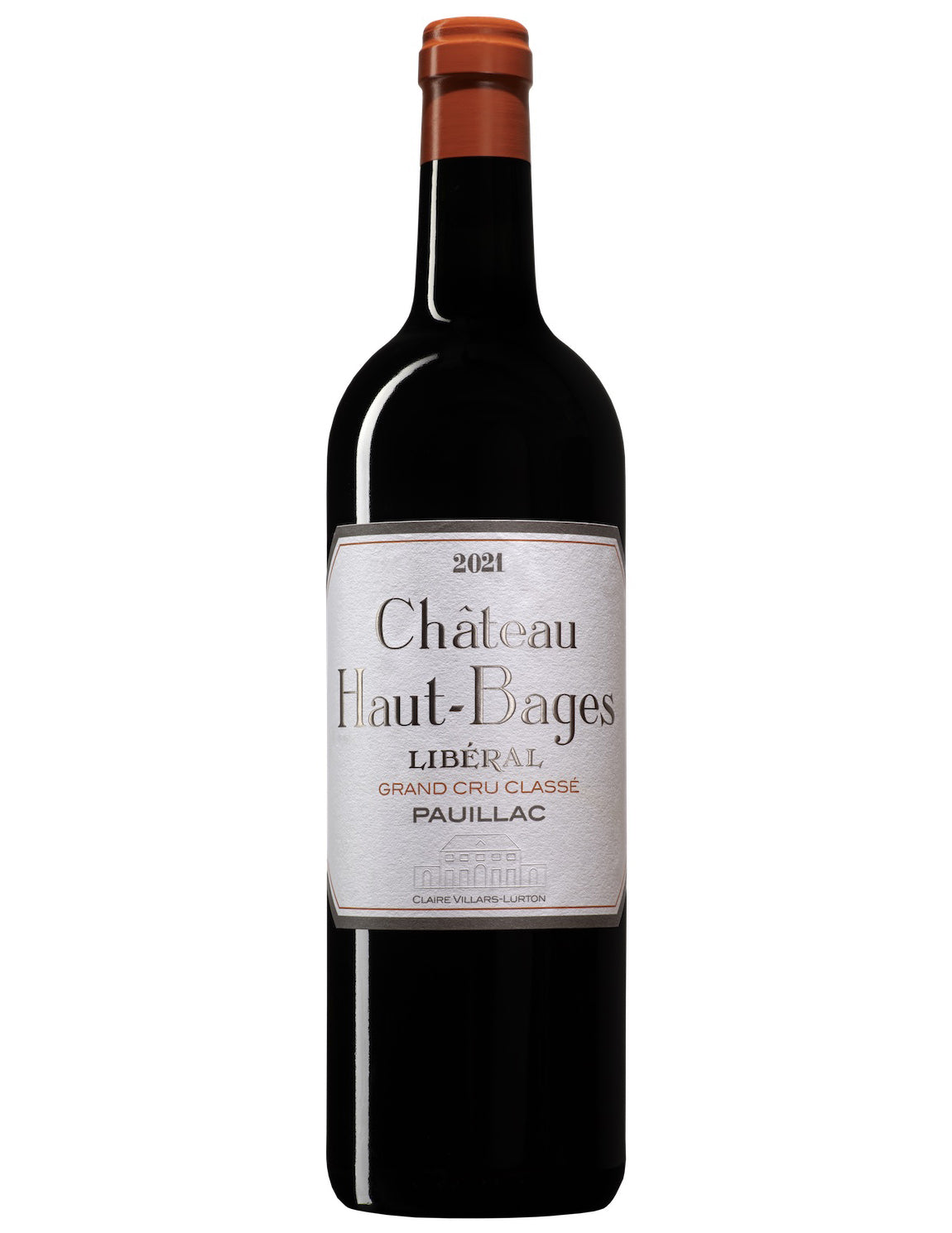 Chateau Haut-Bages Liberal  2021  Front Bottle Shot