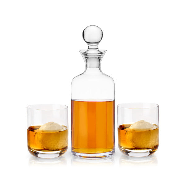 Viski Modern Liquor Decanter & Tumblers