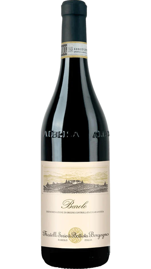 Serio & Battista Borgogno Barolo 2020  Front Bottle Shot