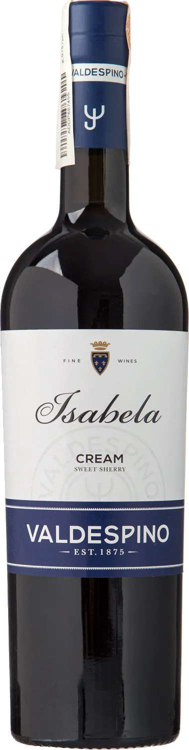 Valdespino Cream Isabela Sherry  Front Bottle Shot