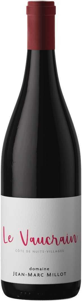 Jean-Marc Millot Cote de Nuits Villages Le Vaucrain 2022  Front Bottle Shot