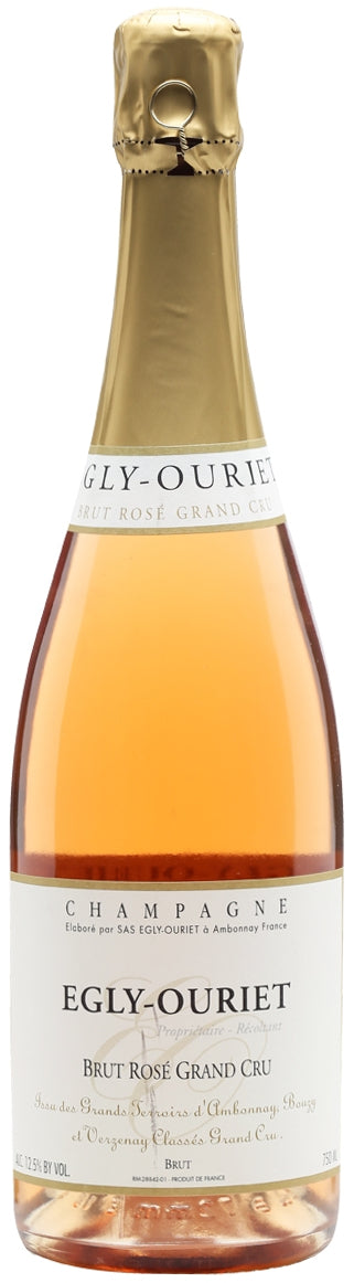 Egly-Ouriet Grand Cru Brut Rose  Front Bottle Shot