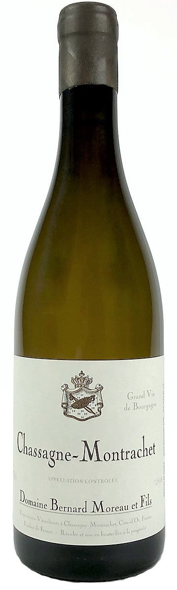 Domaine Bernard Moreau Chassagne-Montrachet 2020  Front Bottle Shot