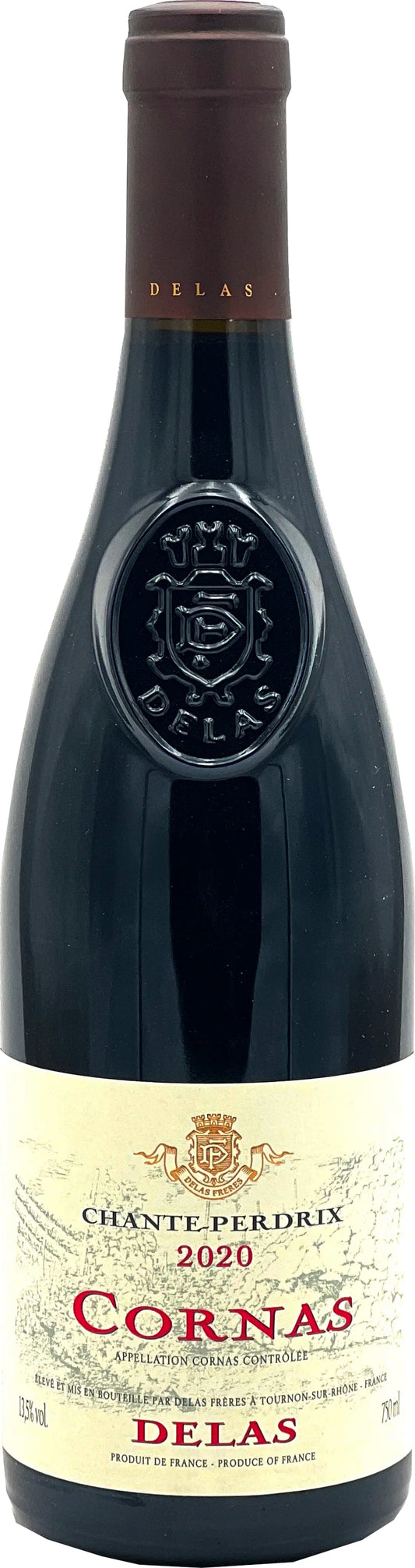 Delas Cornas Chante-Perdrix 2020  Front Bottle Shot