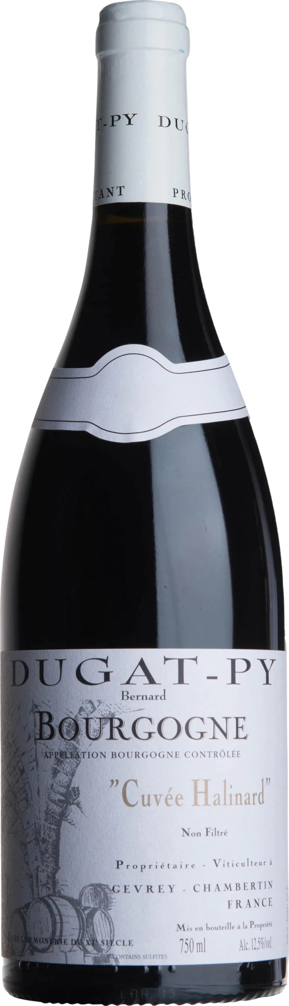 Dugat-Py Bourgogne Cuvee Halinard 2022  Front Bottle Shot