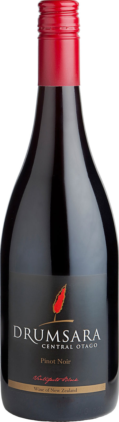 Drumsara Wines Ltd. Pinot Noir 2014  Front Bottle Shot