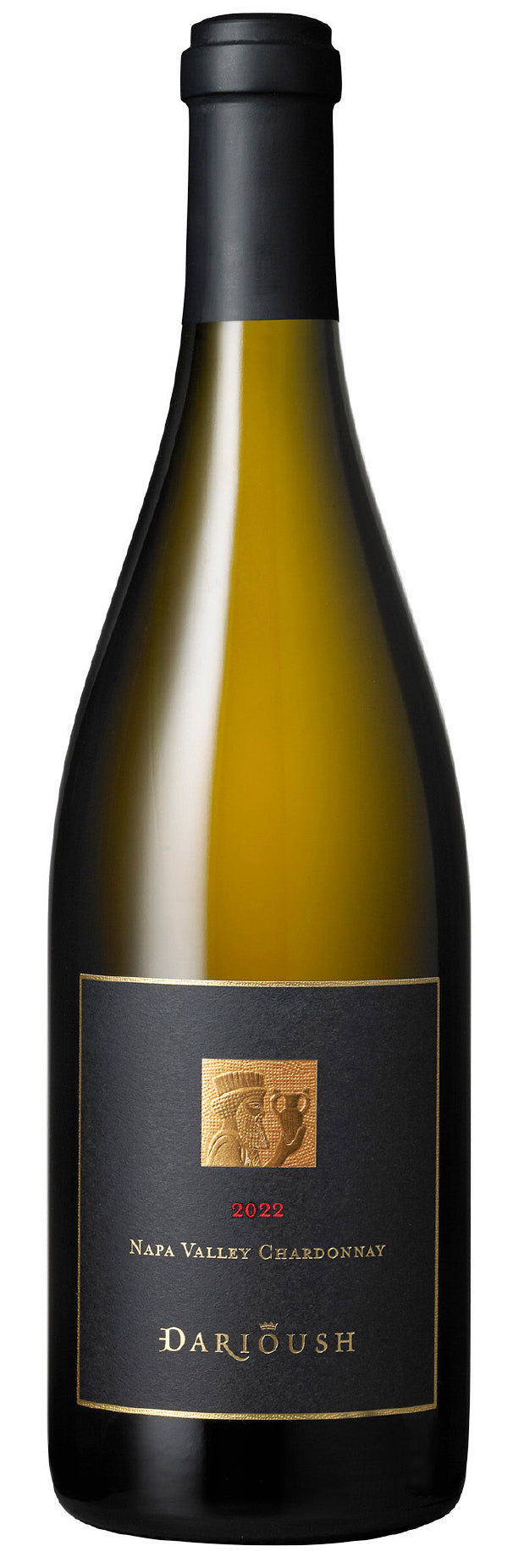 Darioush Signature Chardonnay 2022  Front Bottle Shot