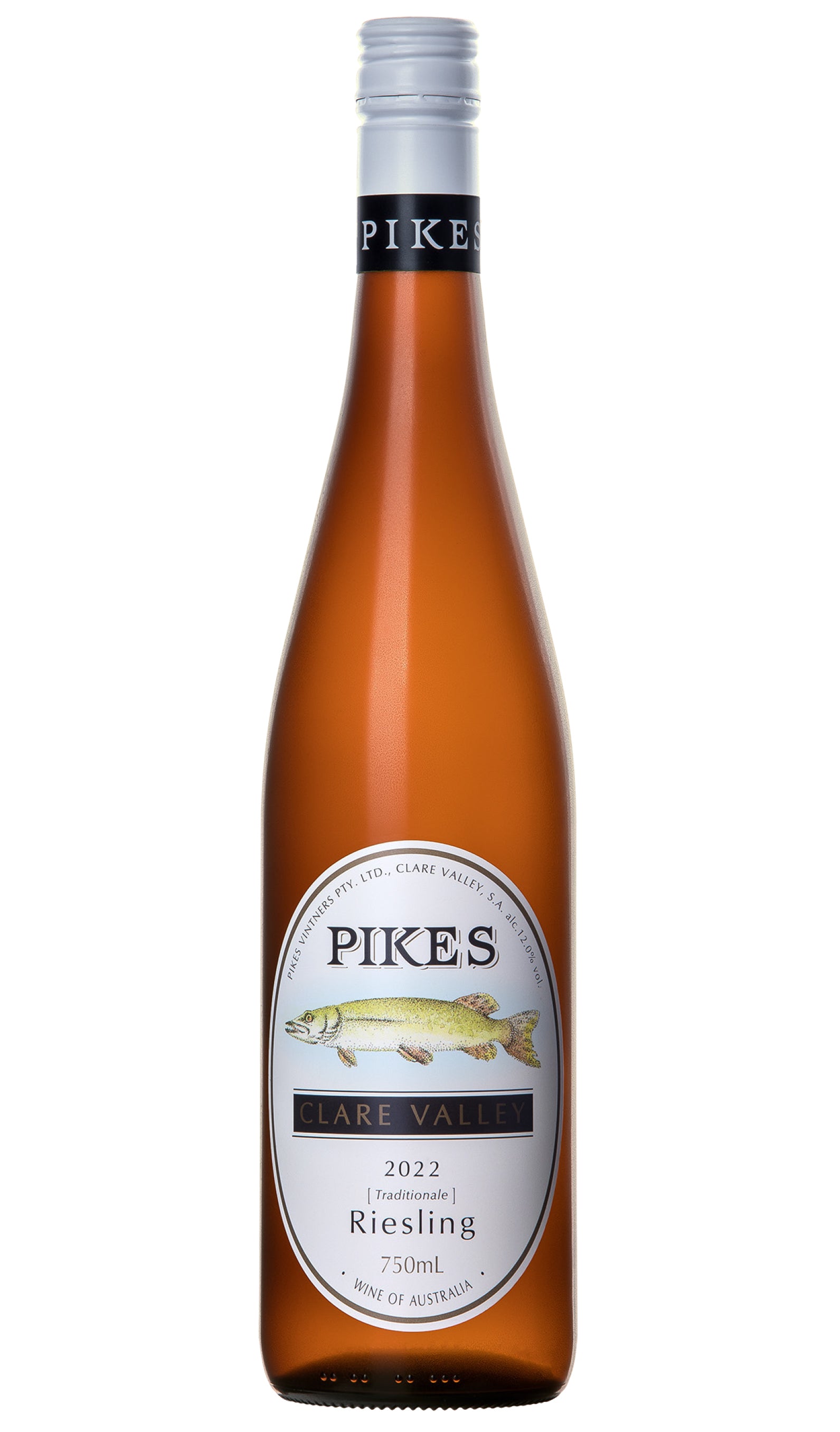 Pikes Riesling Traditionale 2022  Front Bottle Shot
