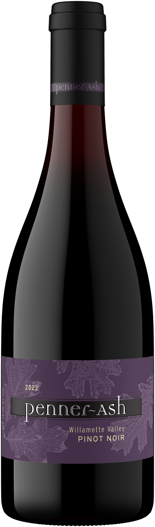 Penner-Ash Willamette Valley Pinot Noir 2022  Front Bottle Shot