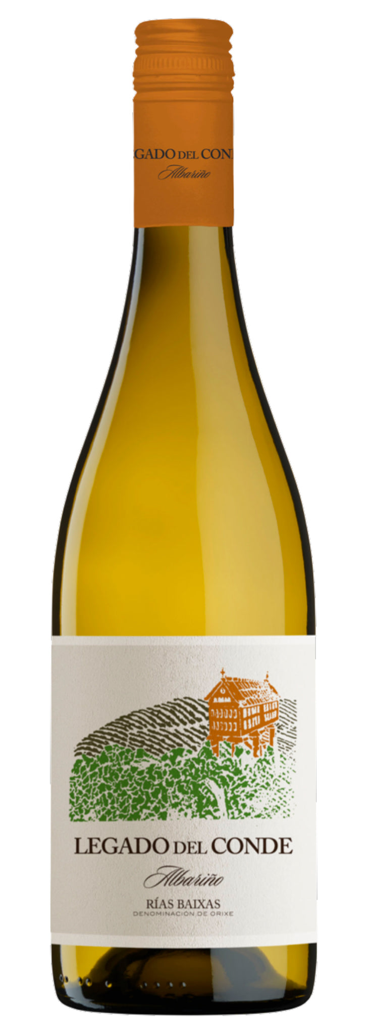 Morgadio Legado del Conde Albarino 2023  Front Bottle Shot