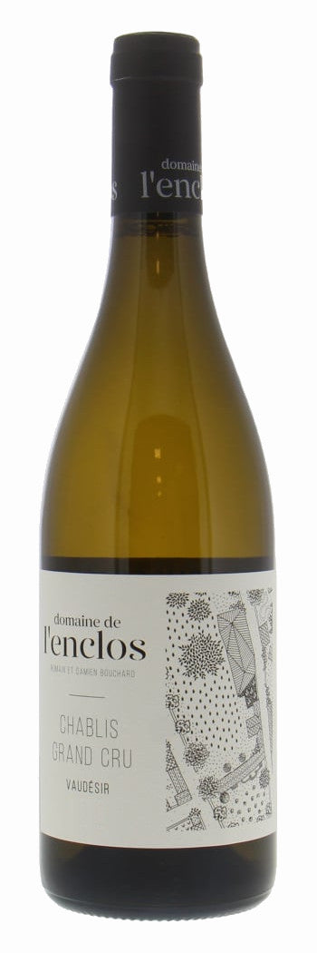 Domaine de l'Enclos Chablis Vaudesir Grand Cru 2023  Front Bottle Shot