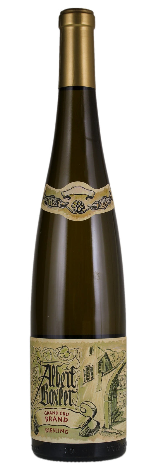 Albert Boxler Riesling Grand Cru Brand 2022  Front Bottle Shot