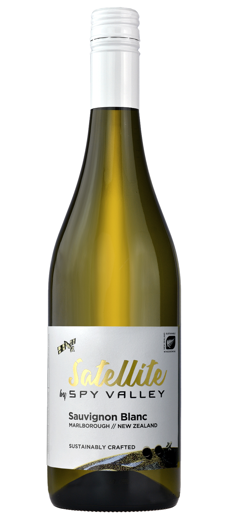 Spy Valley Satellite Sauvignon Blanc 2023  Front Bottle Shot