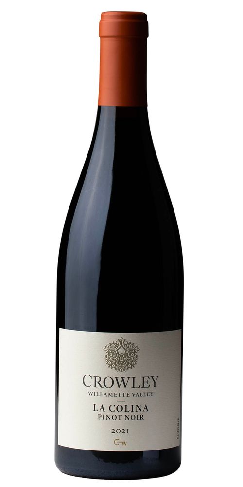 Crowley La Colina Vineyard Pinot Noir 2021  Front Bottle Shot